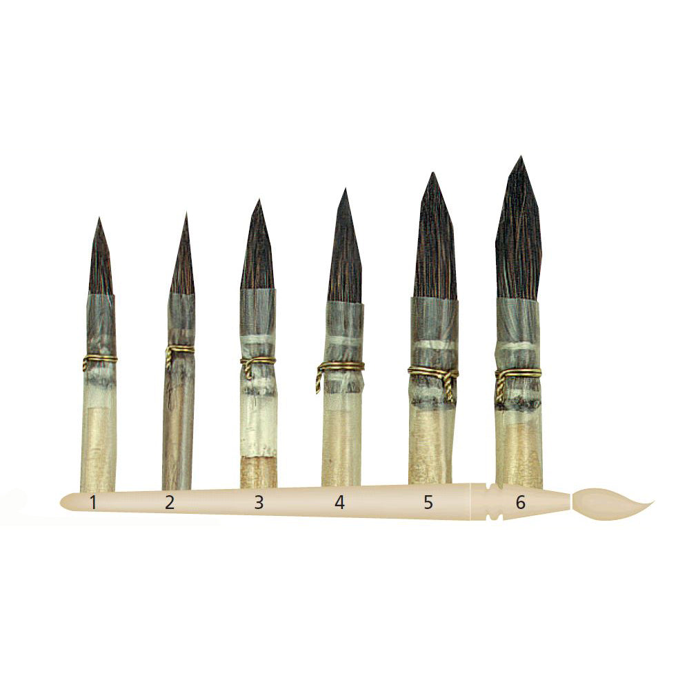 Pinceau LIM 301K Gain de blé court Petit gris pur