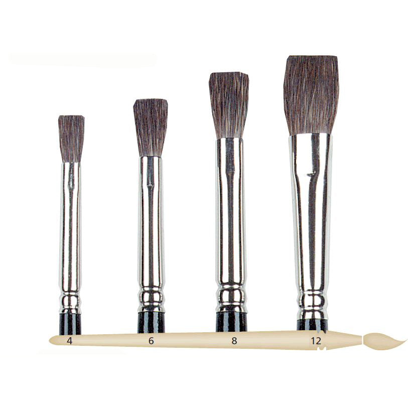 Pinceau LIM 405 Semi plat Petit gris pur