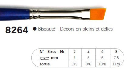 PINCEAU 8264 Biseauté KAERELL