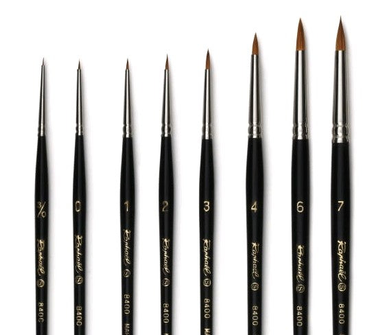 PINCEAU 8400 Rond Sortie Courte Martre Kolinsky