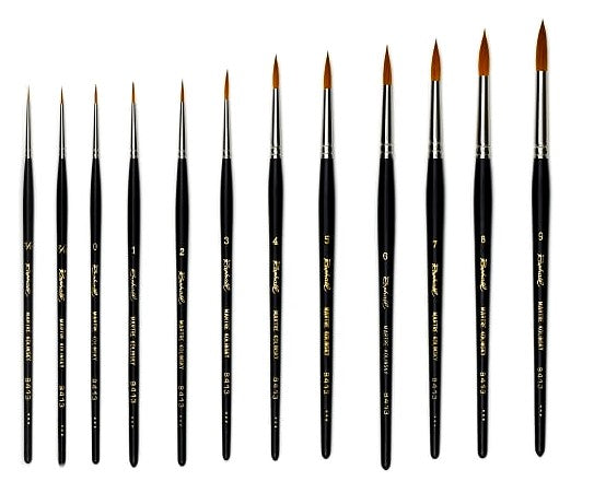 PINCEAU 8413 Pointe Longue Martre Kolinsky