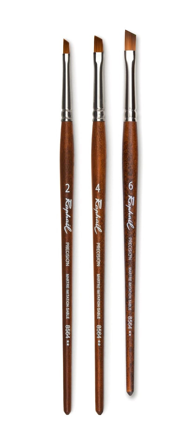 PINCEAU 8564 Precision Biseau Synthé-Imitation martre