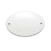 PLAQUE EMAILLEE OVALE 70X45MM ***