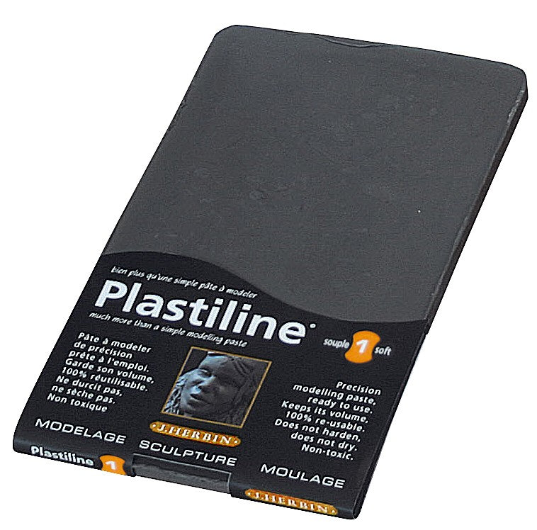 Plastiline en plaque Grise/Souple