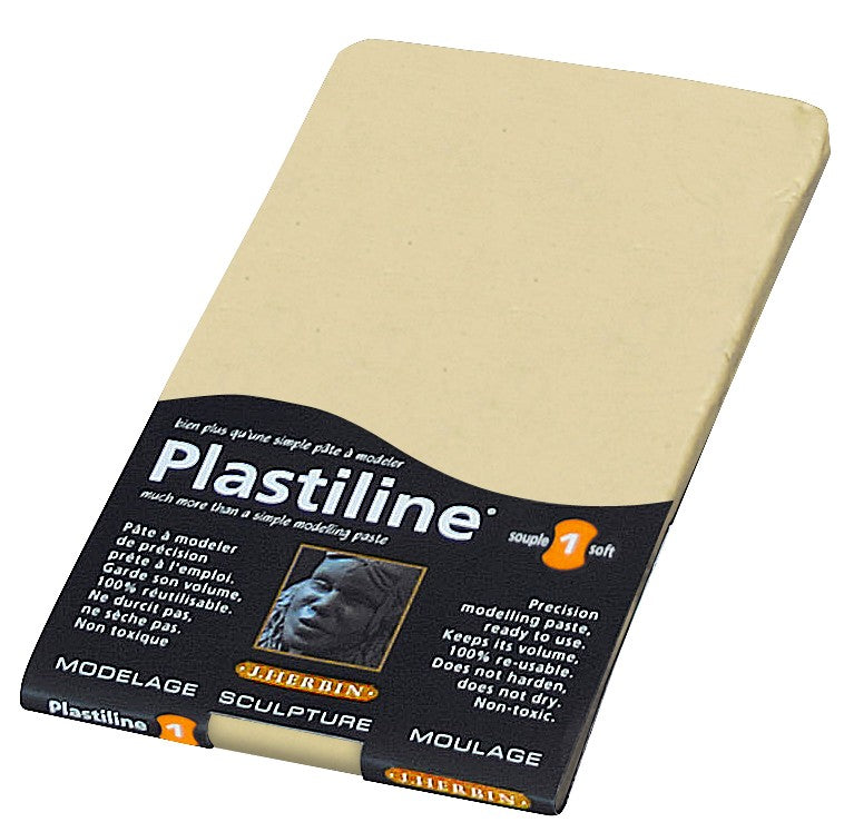 Plastiline en plaque Ivoire/Souple