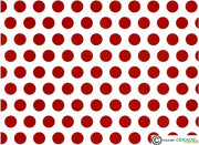 POLKA ROUGE CHINTZ Dim.50x70cm/750-850°C