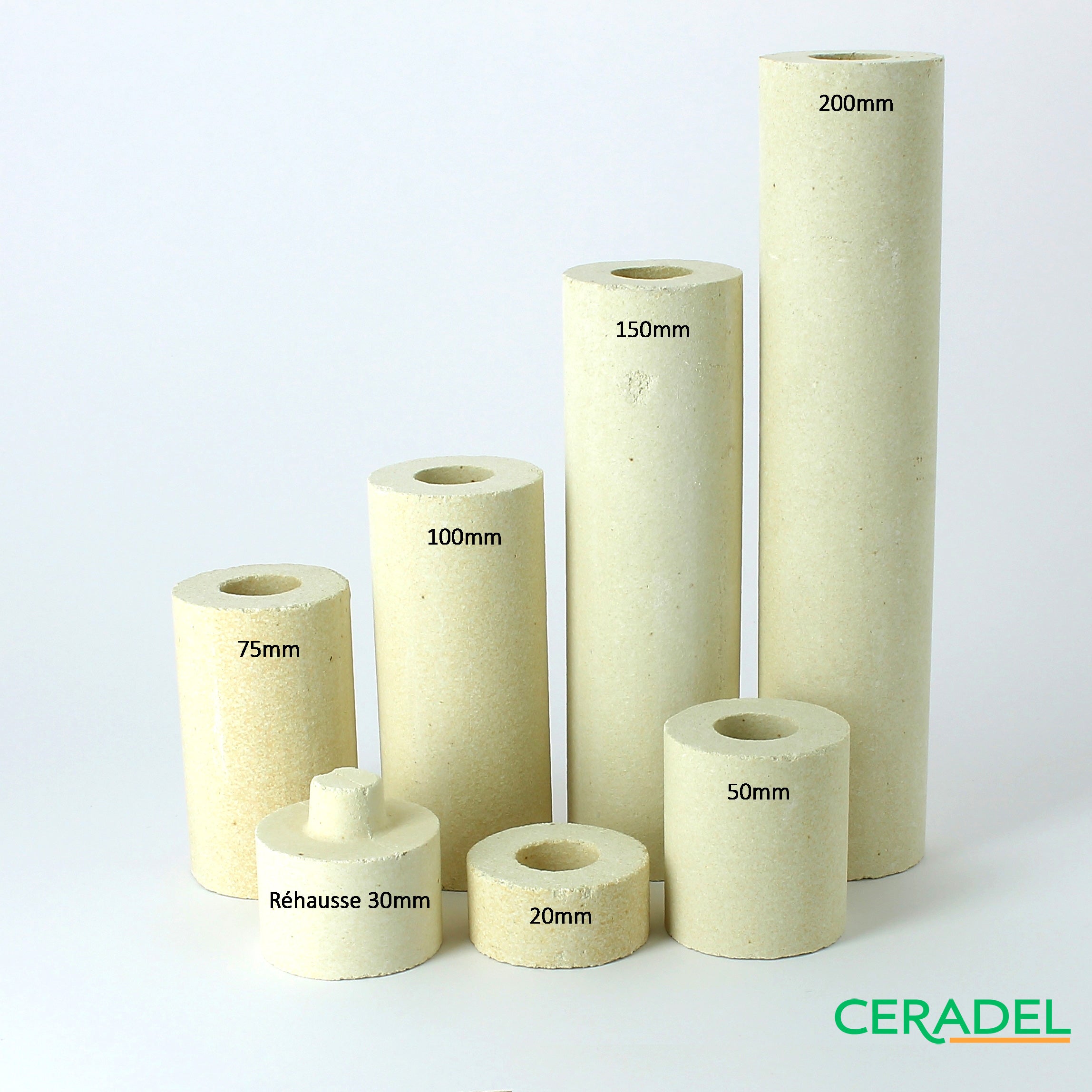 REHAUSSE SUPPORT Ø43MM HT.30MM