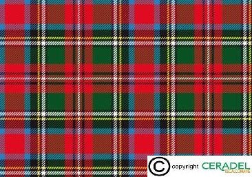 SCOTTISH SQUARES Dim.50X70cm*-*