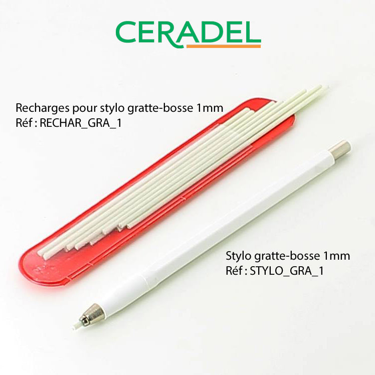 STYLO GRATTE BOSSE 1mm