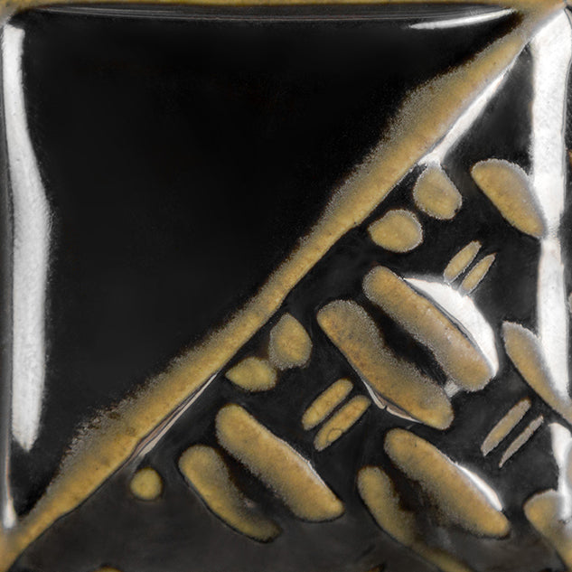 Émail brilliant grès Mayco Stoneware® - SW-132 Mirror Black