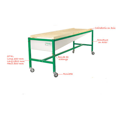 TABLE DE COULAGE ST4L (0.8X1M)