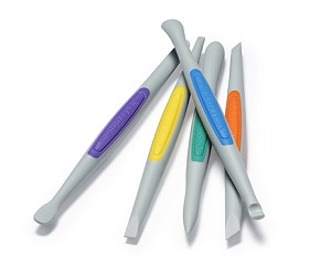 SET DE 5 OUTILS DE FINITION EN SILICONE FERME SOUPLE XIEM