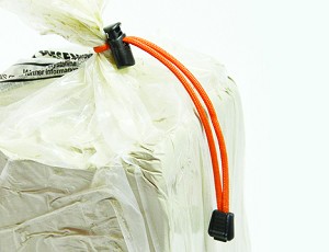 FERMETURE REUTILISABLE ORANGE XIEM POUR SAC D'ARGILE
