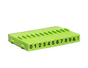 SET TAMPONS CHIFFRES - 12 PCS XIEM