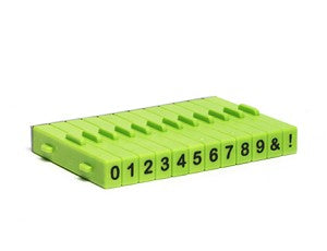 SET TAMPONS CHIFFRES - 12 PCS XIEM