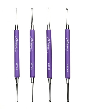OUTIL STYLET DOUBLE EXTREMITE