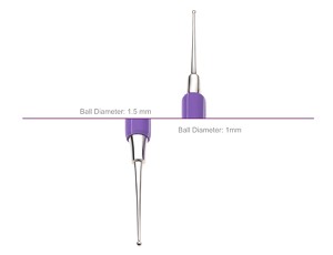 OUTIL STYLET DOUBLE EXTREMITE