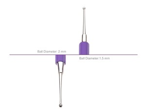 OUTIL STYLET DOUBLE EXTREMITE