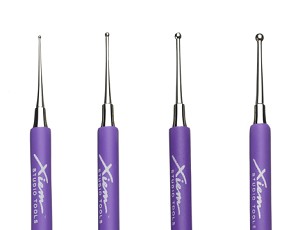 OUTIL STYLET DOUBLE EXTREMITE
