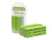 SET TAMPONS LETTRES MAJUSCULES - 36 PCS 