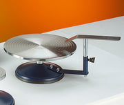 TOURNETTE DE TABLE CHROMEE Ø300MM + BRAS