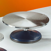 TOURNETTE DE TABLE CHROMEE Ø300MM (SANS BRAS)