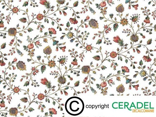 TUDER GARDEN CHINTZ DIM.50X70cm/750-850°C