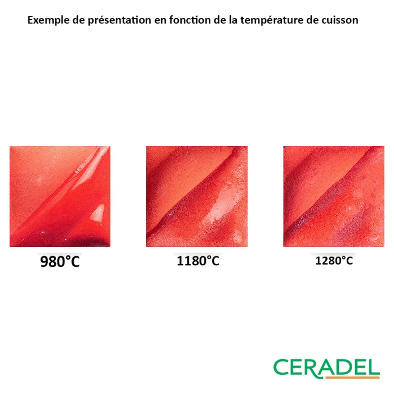 Engobe Amaco - V392 ORANGE SANGUINE