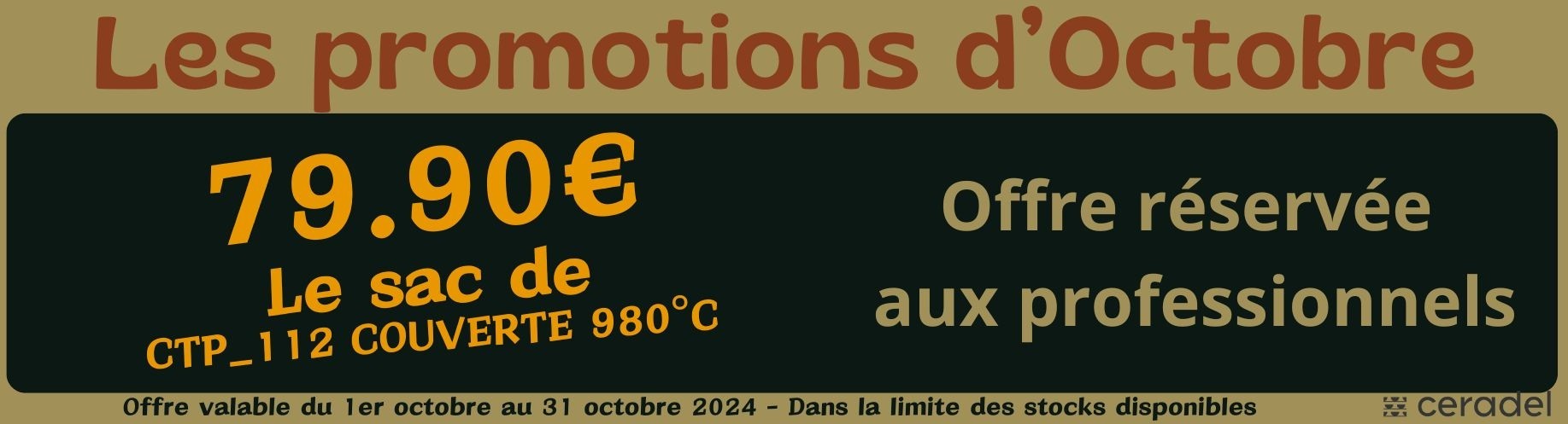 Offre promotionnelle CTP_112